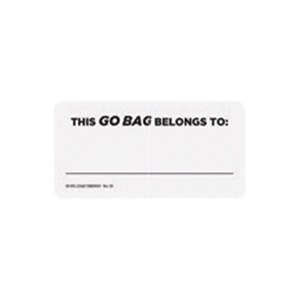 EMERGENCY GO BAG 165 PCS - Image 6